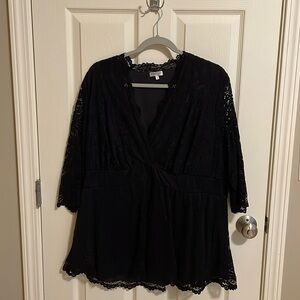 Kiyonna Lace Special Occasion Top - Kiyonna Size 3